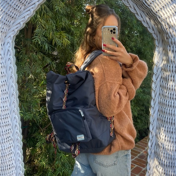Toms Handbags - Toms navy blue backpack unisex
